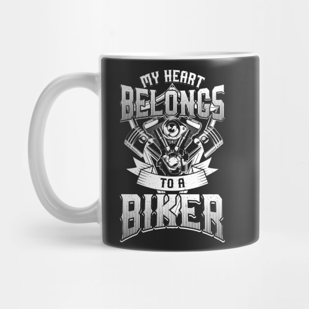 MOTORCYCLE: My Heart Belongs To A Biker by woormle